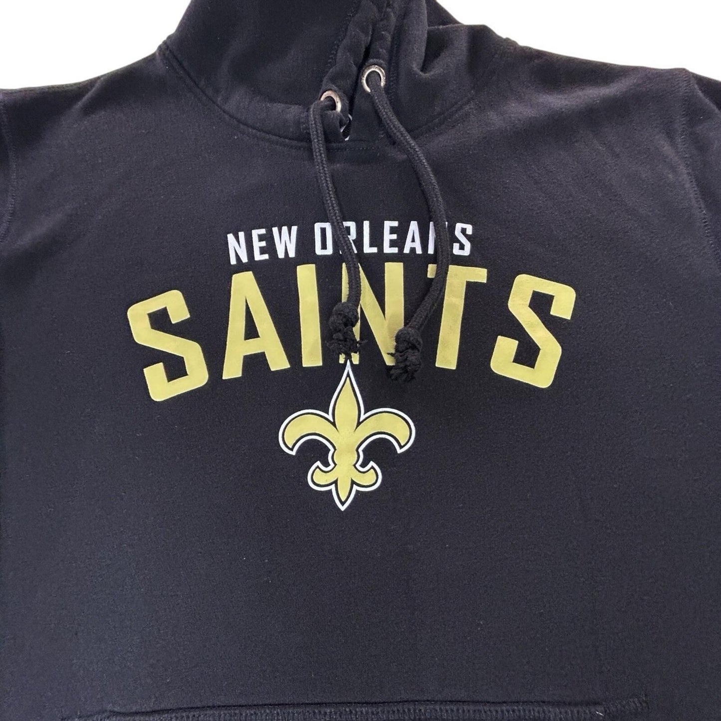 47 Brand New Orleans Saints Hoodie Mens XL Black NFL Pullover Sweatshirt