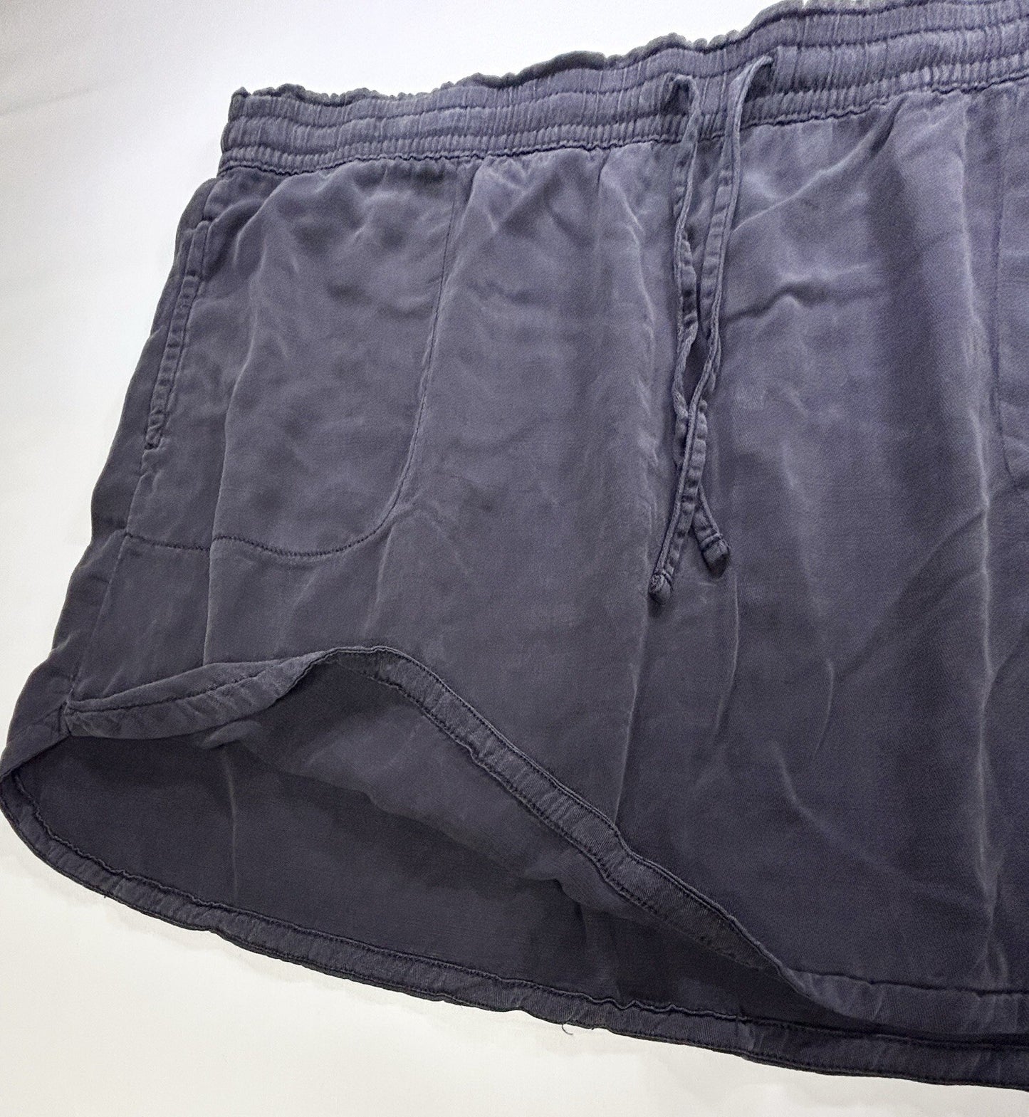 Sonoma Charcoal Gray  Pull On Skirt Women's 2X Lyocell Rayon Drawstring