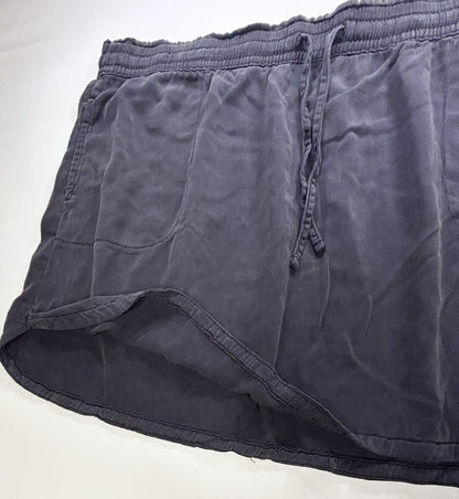 Sonoma Charcoal Gray  Pull On Skirt Women's 2X Lyocell Rayon Drawstring
