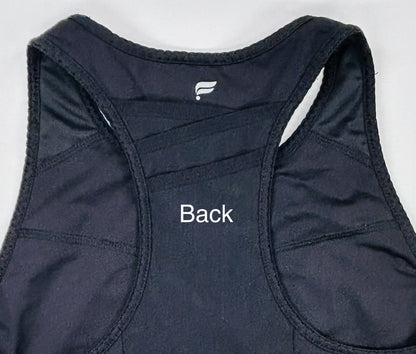Fabletics Black Racerback Sports Bra Women Size Unknown Racerback