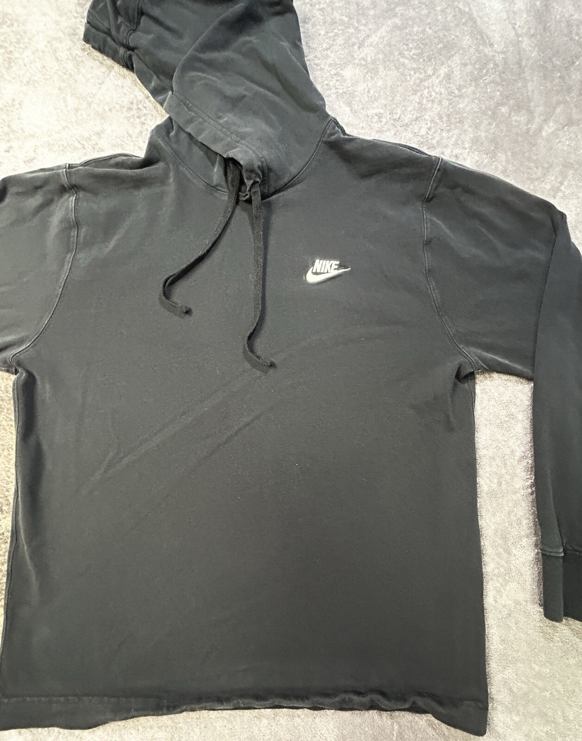 Nike Casual Lightweight Pullover Hoodie Black Small