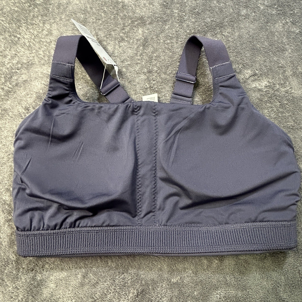 Lululemon Ultralu Square-Neck Workout Bra Nightfall size 4 NWT
