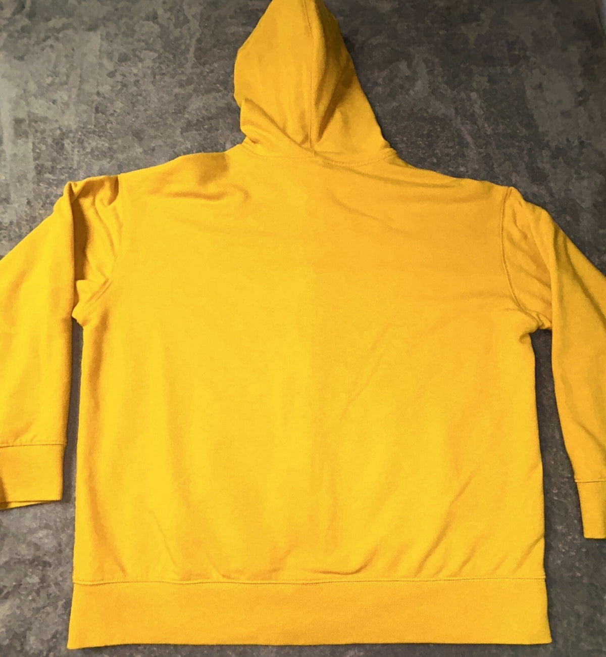 Eddie Bauer Cozy Camp Full Zip Hoodie Women’s Lg Mustard Yellow Stretch Fleece