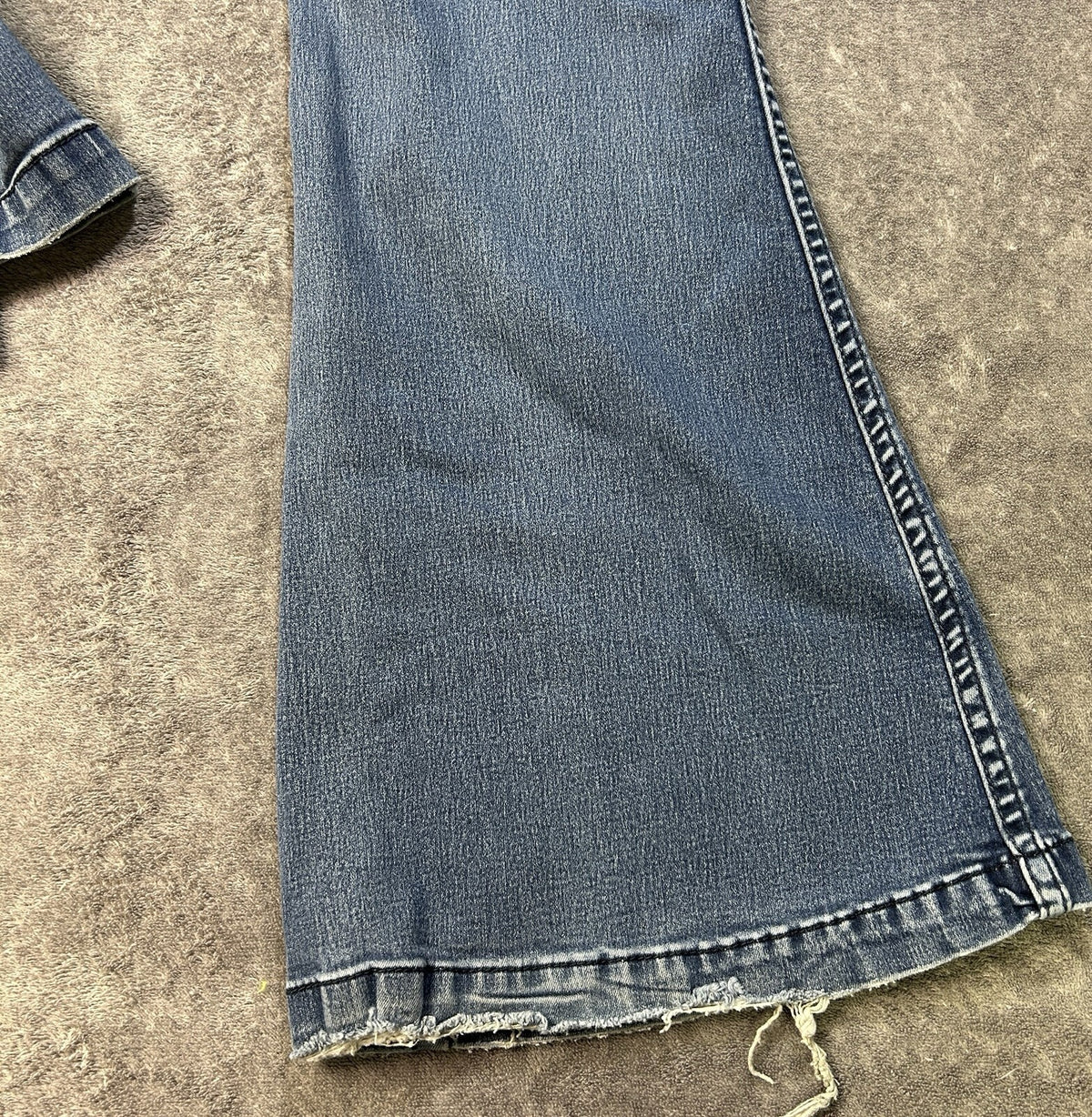 Free People Jeans W26 Frayed Hem Blue