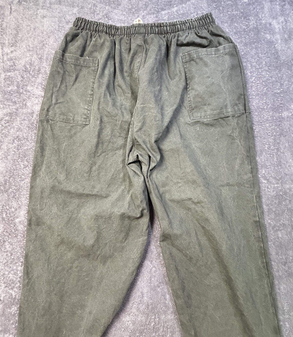 Kidoriman Pokku Pants 2.0 Men’s 3XL Green Cotton Baggy Japanese Streetwear