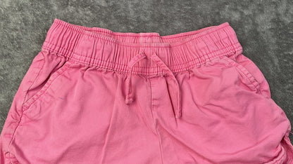 Jumping Beans Girls Pink Dolphin Hem Drawstring Shorts Size 8 Elastic Waist