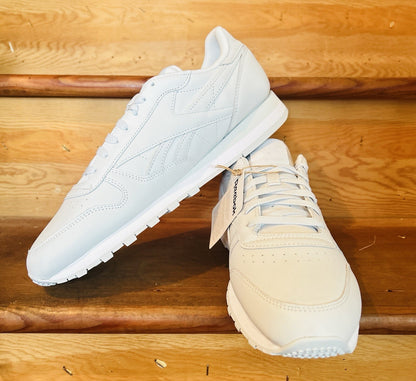Reebok Classic Leather Men's Size 13 White Sneakers New With Box Casual Shoes