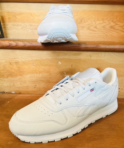 Reebok Classic Leather Men's Size 13 White Sneakers New With Box Casual Shoes