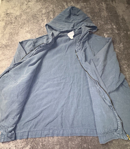 Vintage 90s BTB Better Than Basic A.C.C. Zip Up Jacket Light Blue Canada 1XL