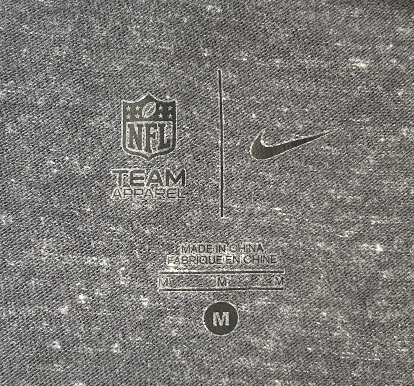 Nike Green Bay Packers Women’s Long Sleeve Shirt Gray NFL Team Apparel Medium
