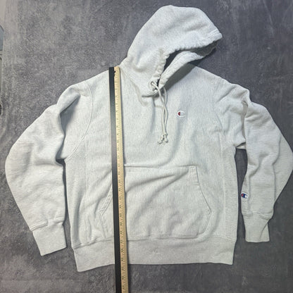 Champion Reverse Weave Hoodie Heather Gray M