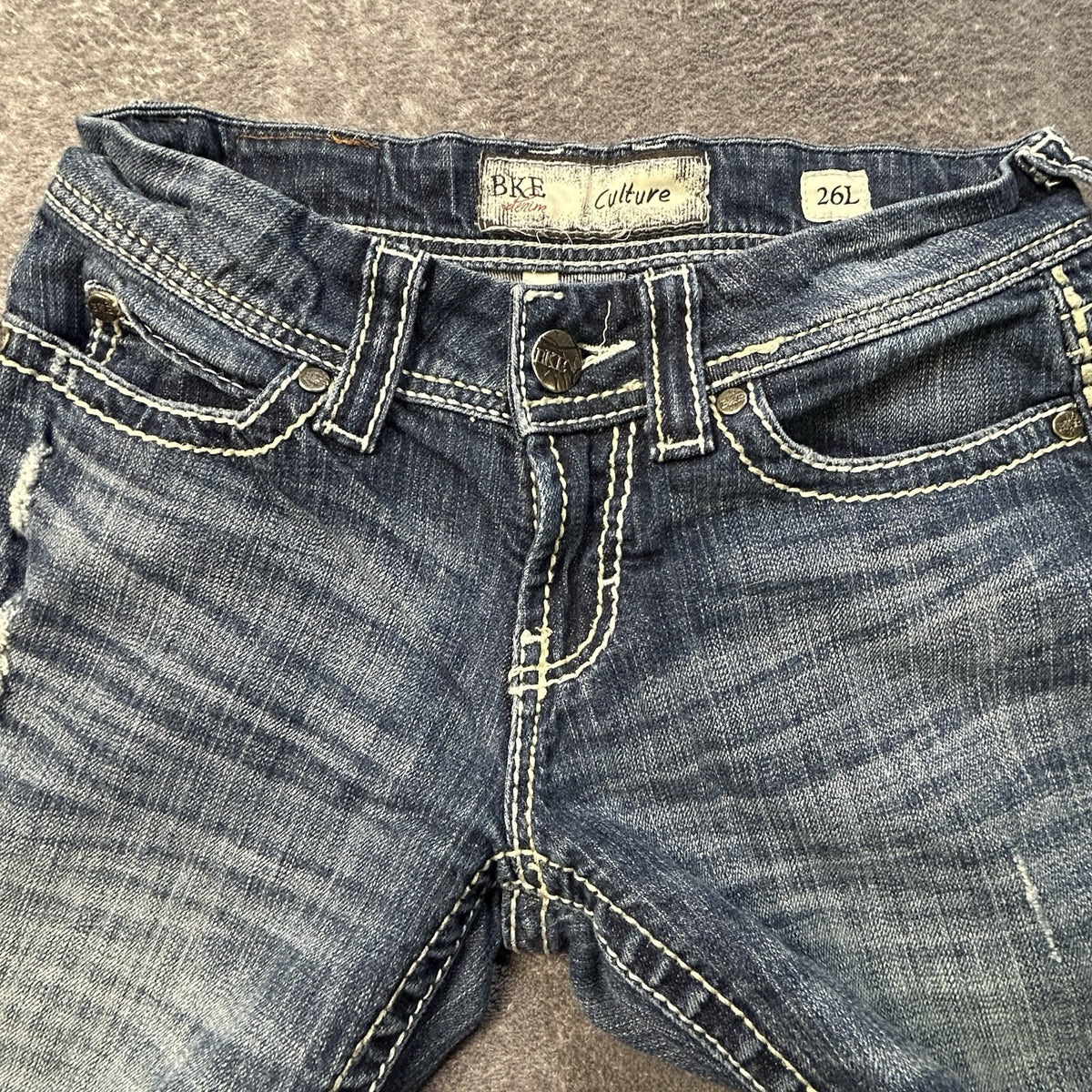 BKE Culture Women's Bootcut Jeans Blue 26L