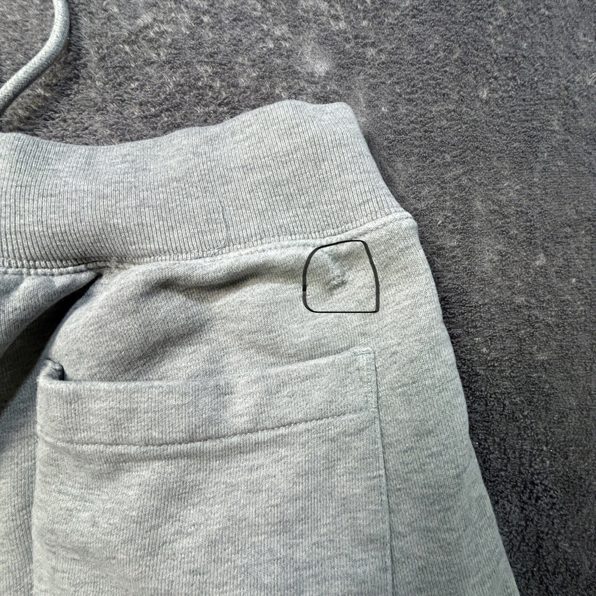 Champion Reverse Weave Men’s Jogger Sweatpants Gray M