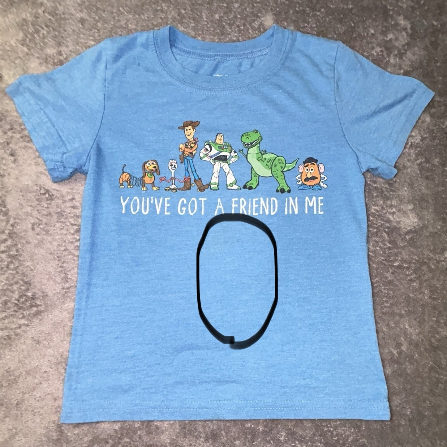 Disney Pixar Toy Story You’ve Got A Friend In Me Blue T-Shirt Toddler 4T