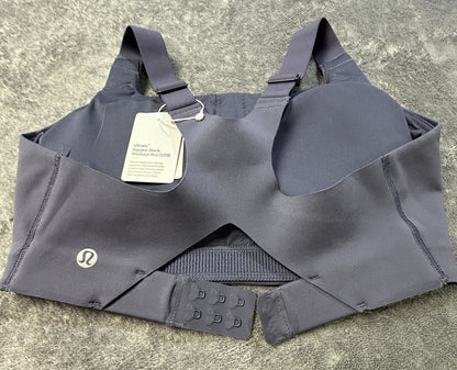 Lululemon Ultralu Square-Neck Workout Bra Nightfall size 4 NWT