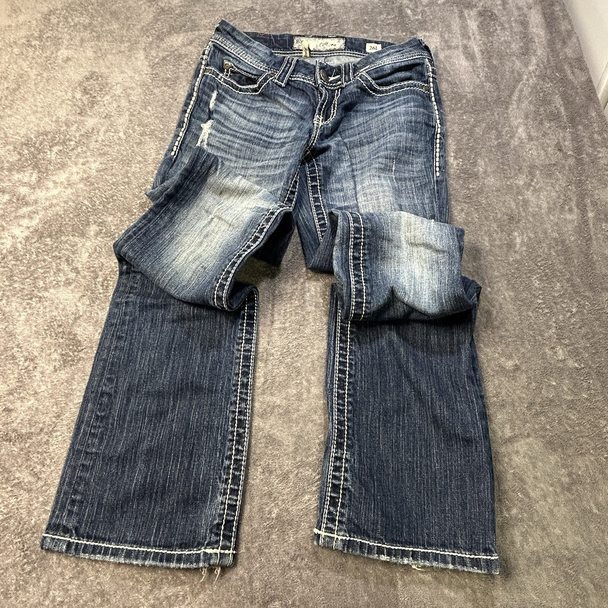 BKE Culture Women's Bootcut Jeans Blue 26L