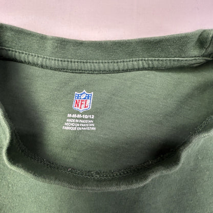 Green Bay Packers Youth Long Sleeve Shirt NFL Team Apparel Green Size 10-12 M