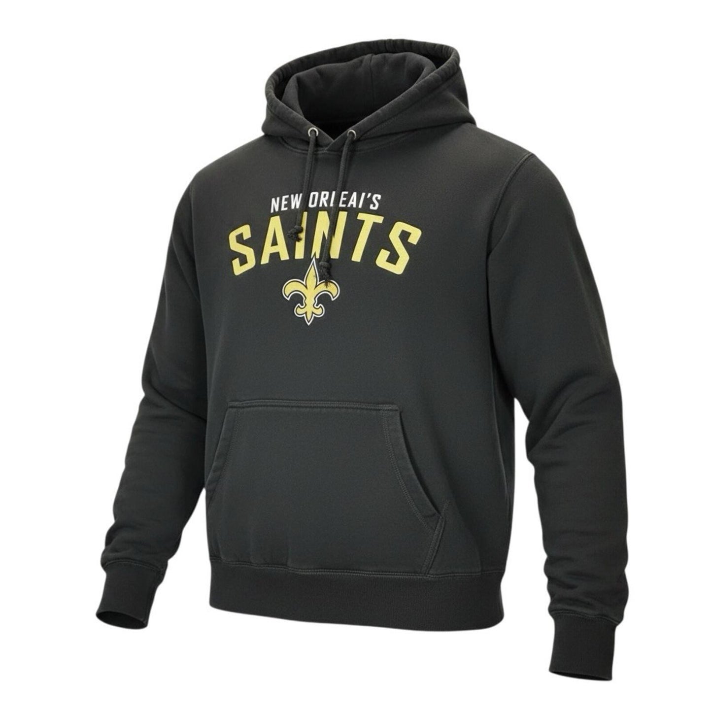 47 Brand New Orleans Saints Hoodie Mens XL Black NFL Pullover Sweatshirt