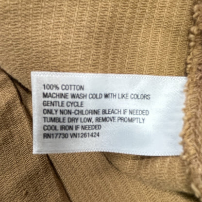 Wild Fable XL Brown Corduroy Mini Skirt Cargo Pocket Stretch Women's Tan