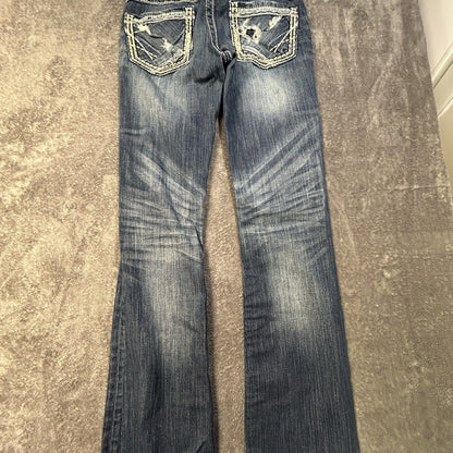 BKE Culture Women's Bootcut Jeans Blue 26L