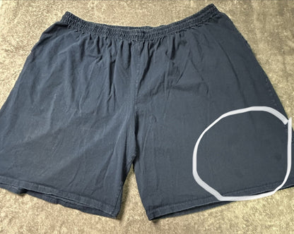 Russell Athletic Mens 4XL Navy Blue Elastic Waist Athletic Shorts