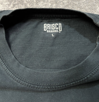 Brisco Pac-Man Rubik's Cube Graphic T-Shirt Black Large