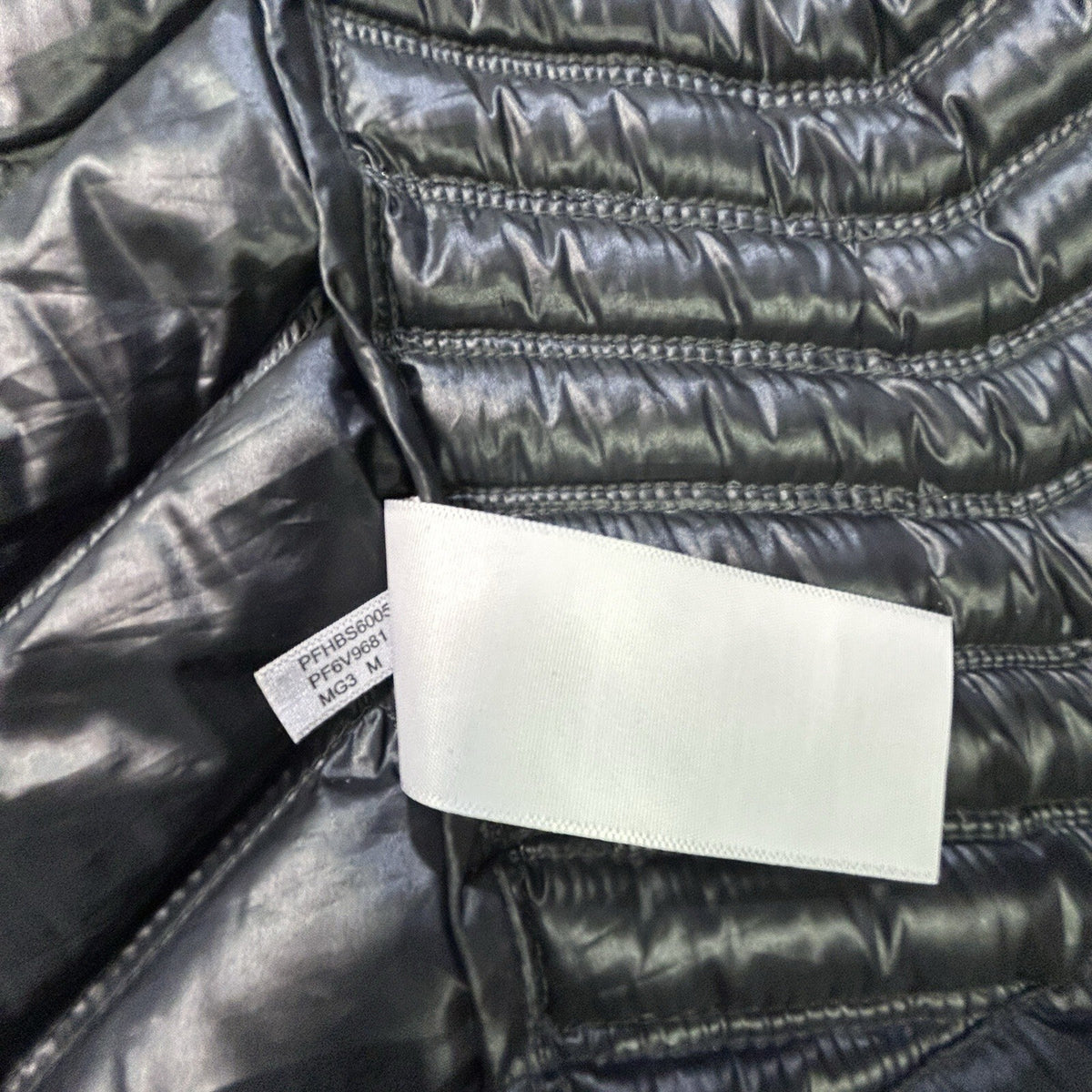 Calvin Klein Down Quilted Puff Vest Charcoal Gray M