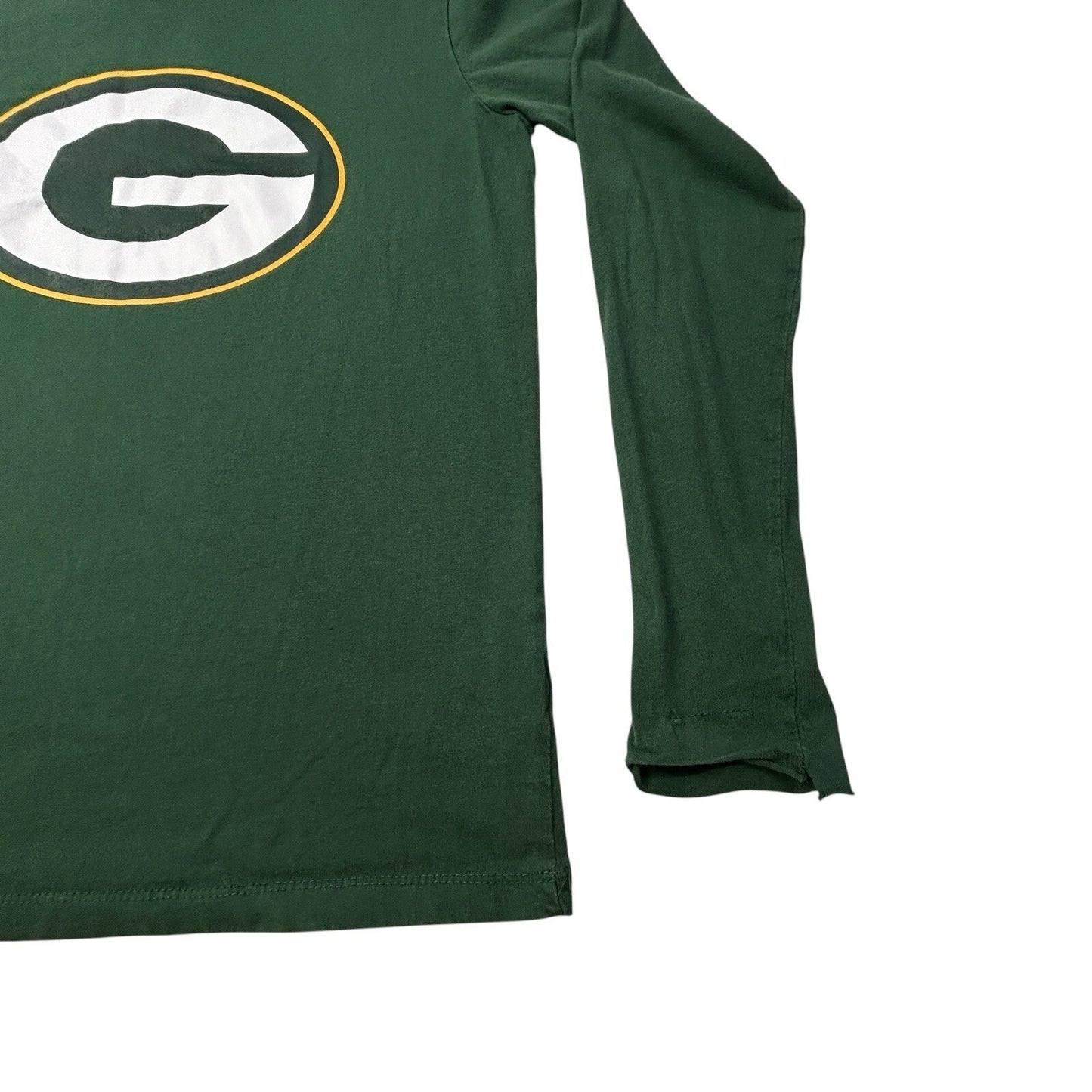 Green Bay Packers Youth Long Sleeve Shirt NFL Team Apparel Green Size 10-12 M