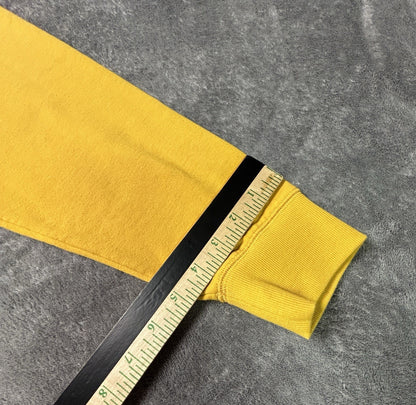 Eddie Bauer Cozy Camp Full Zip Hoodie Women’s Lg Mustard Yellow Stretch Fleece